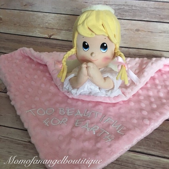 Items similar to Memorial Blanket , Angel Baby Blanket , Miscarriage