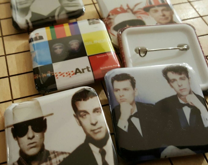 Button Pins, Pin Backs, Pet Shop Boys, Backpack Pins, Photo Pins