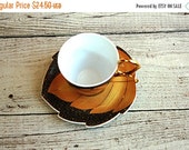 HOLIDAY SALE This is a lovely vintage Germany collectable gold tea cup and saucer set. In very good vintage HOLIDAY SALE This is a lovely vintage Germany collectable gold tea cup and saucer set. In very good vintage
