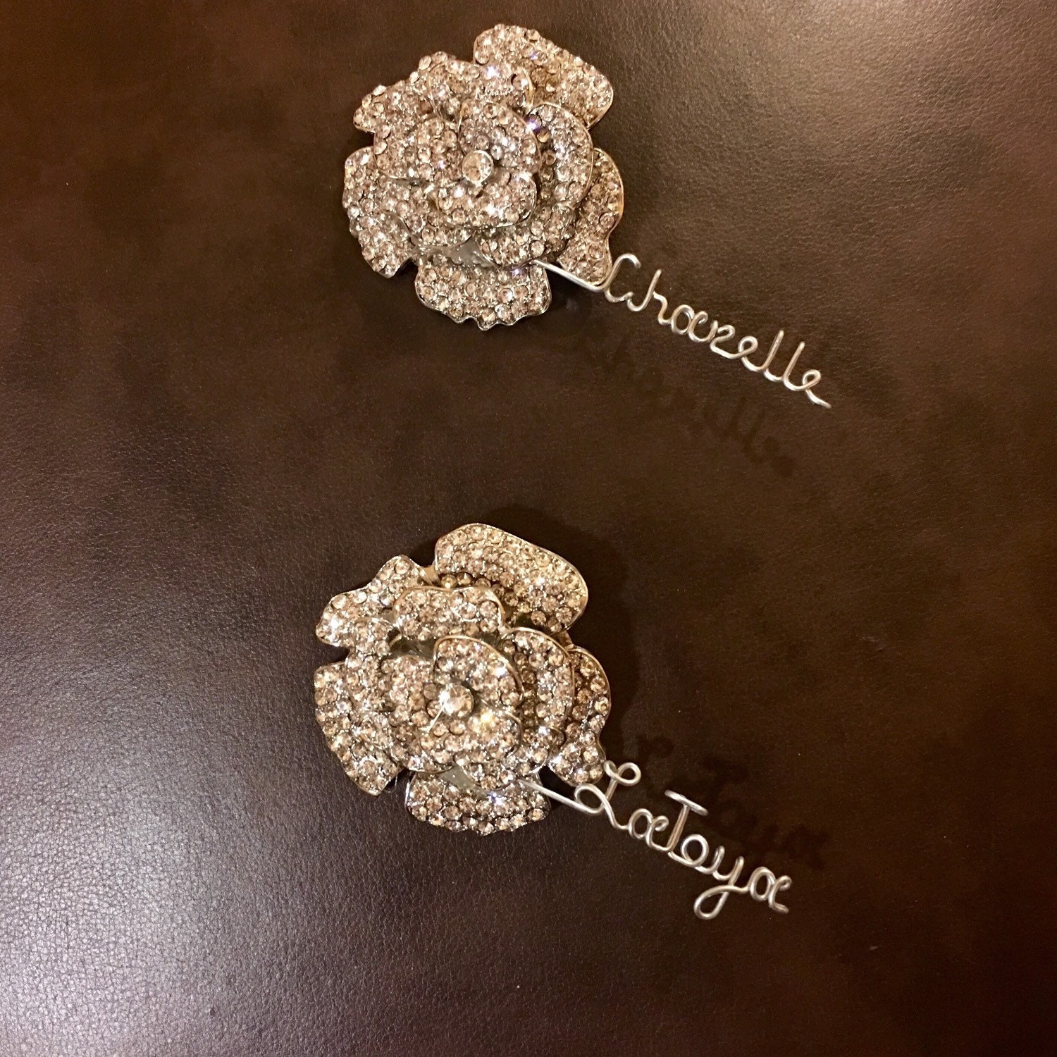 Bling Name Pins name tag