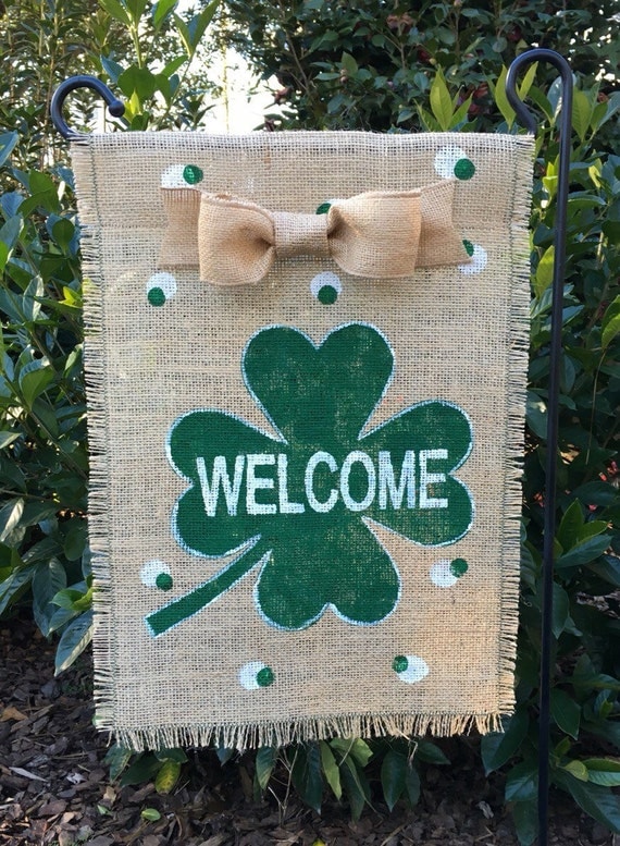 st patricks day garden flag wholesale