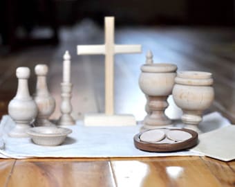 Wooden Mass Kit // Catholic toy // Catechesis of the Good Shepherd