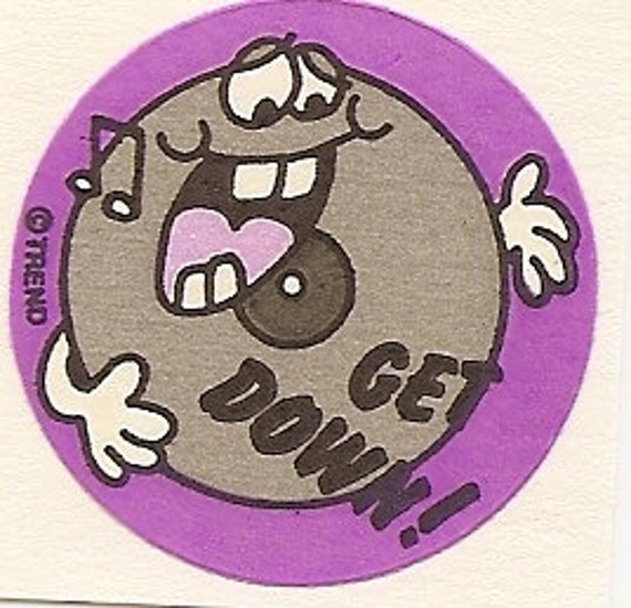 TREND Scratch 'n Sniff sticker vintage matte scratch and sniff stickers