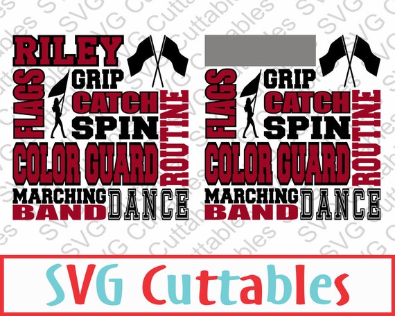 Download Color Guard Subway Art SVG DXF EPS Vector Digital Cut File