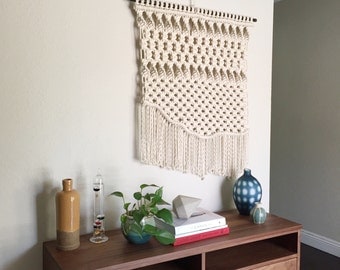 Macrame Patterns/Macrame Pattern/ Macrame Wall Hanging Pattern/Wall Hanging/Modern Macrame/Pattern/DIY/Name: Large Uneven Twist