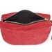 red suede crossbody bag