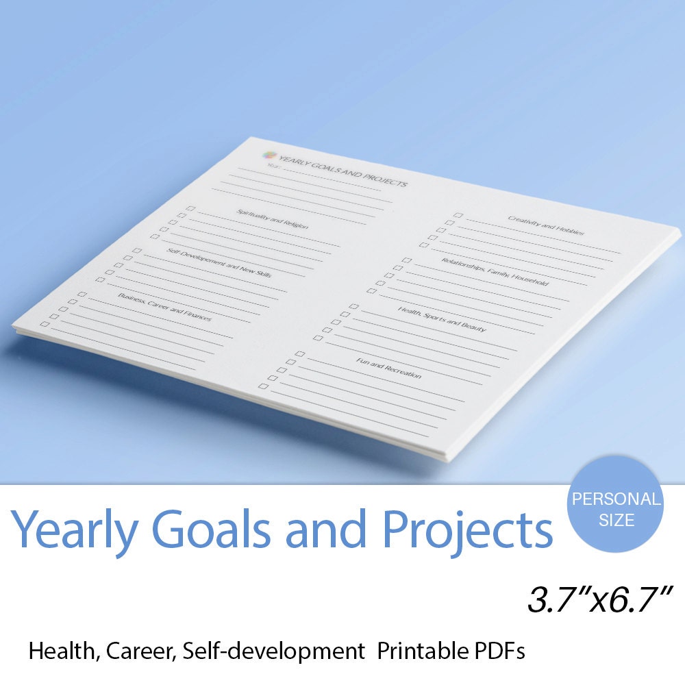 personal project planner