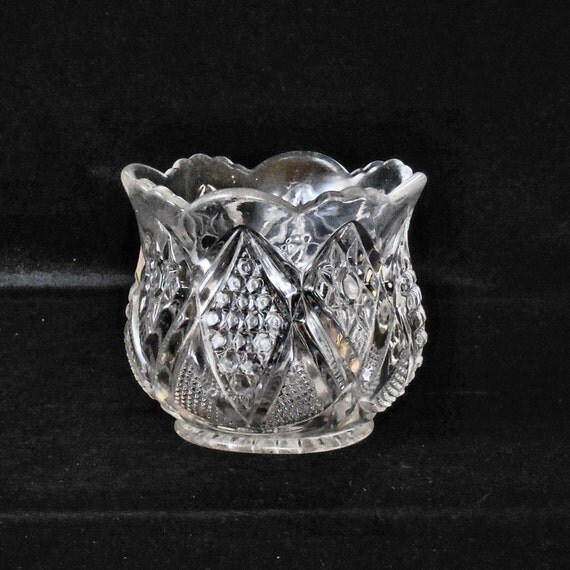 Antique Pressed Glass Spooner or Spoon Holder in Minnesota