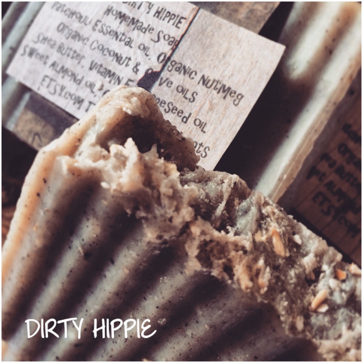 Soap / Patchouli Nutmeg / Dirty Hippie / Organic by TracyLanktree