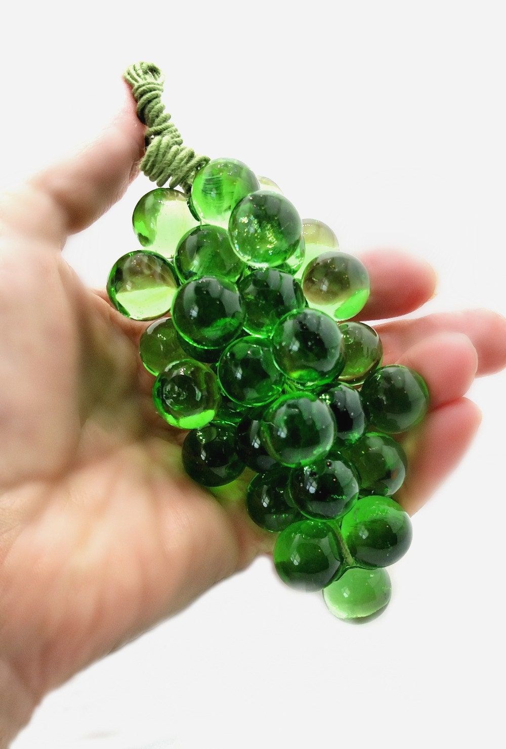 Glass Artificial Fruit Grape Cluster in by SunberryCreations