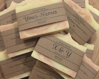 Soap Favours | Purely Patricia | Handmade | All Natural | Vegan