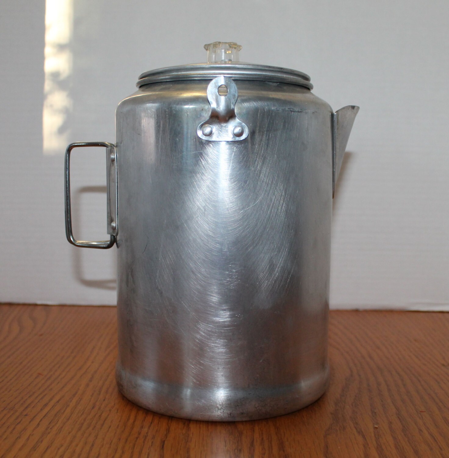 Vintage Aluminum Coffee Percolator Vintage Camping Coffee