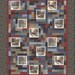 Town Square Quilt Kit Doug Leko Antler Quilt Designs Holly Taylor's Fabrics Moda Size 65 x 79 Kit 6630 Includes Full Quilt Pattern Book