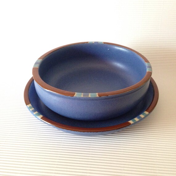 Dansk Mesa Sky Blue Cereal Bowl or Salad Dessert Plate