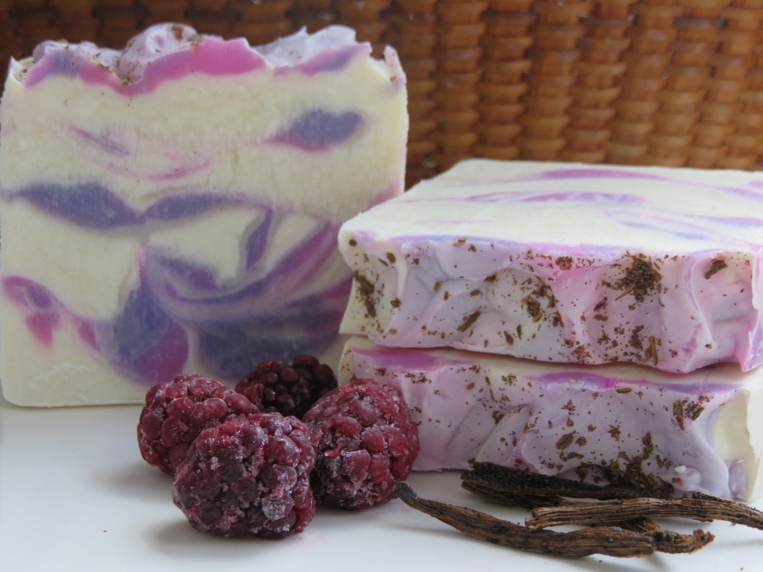 Blackberry Vanilla Soap All Natural Soap Handmade Soap Hand