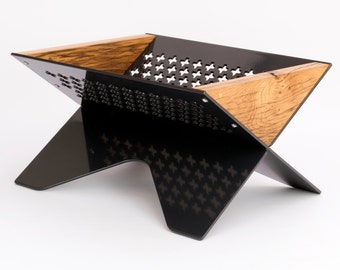 Jam Cross Range – Reclaimed Oak Log Basket / Log Holder