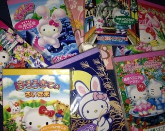 Big Lot of 50 OR 100 Hello Kitty Sanrio Gotochi / Regional / Local / District Japan Exclusive Kawaii Memo Sheets