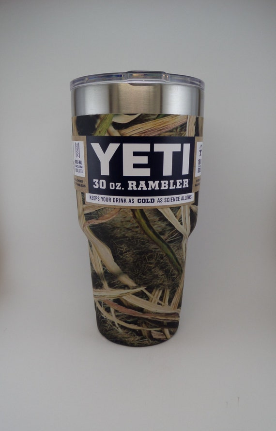 Camo Yeti Rambler 30 oz Camouflage Cup Mossy by MonogramsByLisa