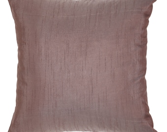 Set of 2 Solid Taupe Pillows Plain Taupe Pillow Solid Taupe Decorative Pillow Taupe Accent Pillow Taupe Pillow Cover Taupe Shams Bedding