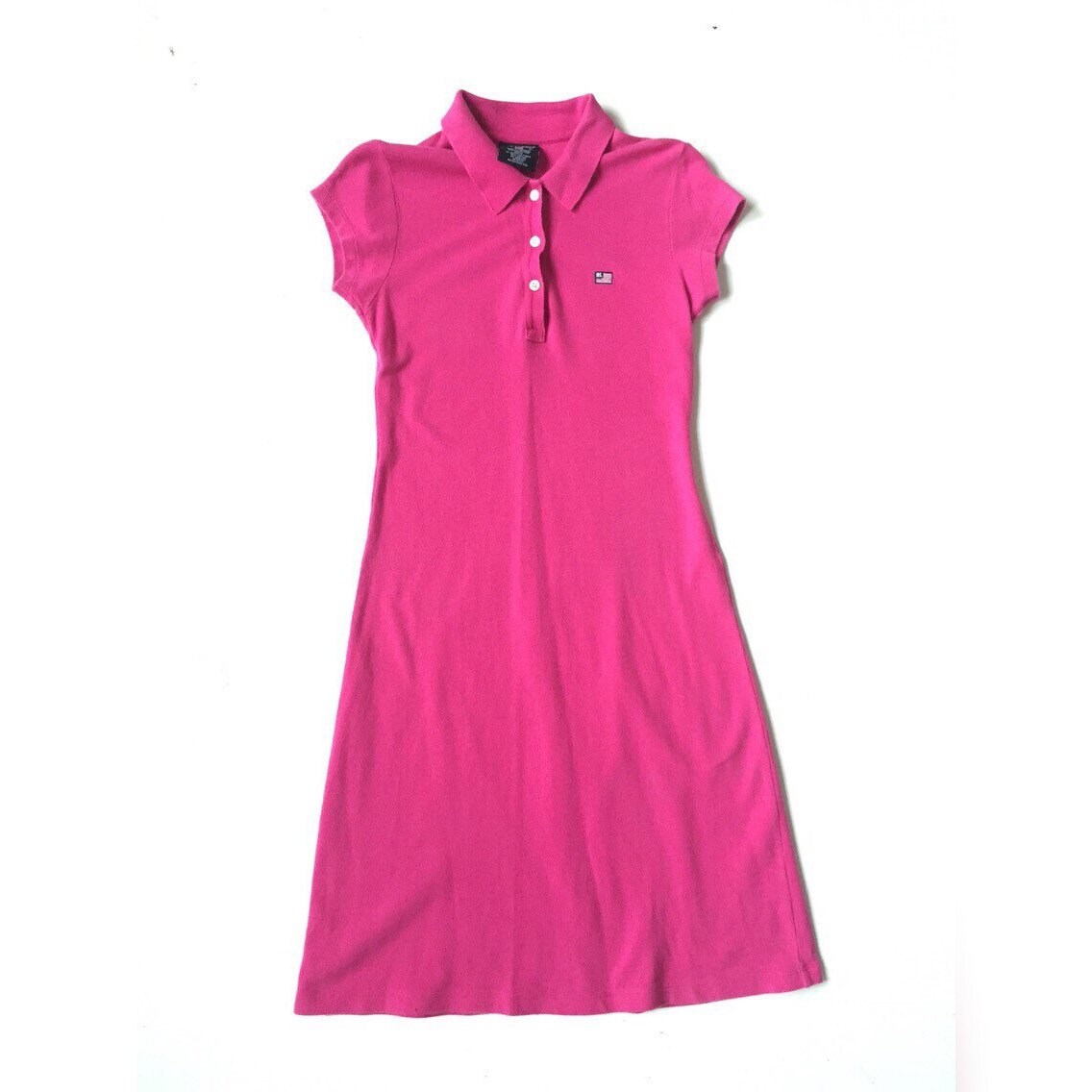 90s Pink Ralph Lauren Sport Polo Dress