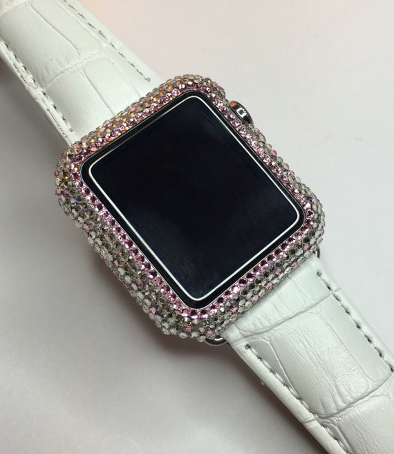 swarovski crystal apple watch case