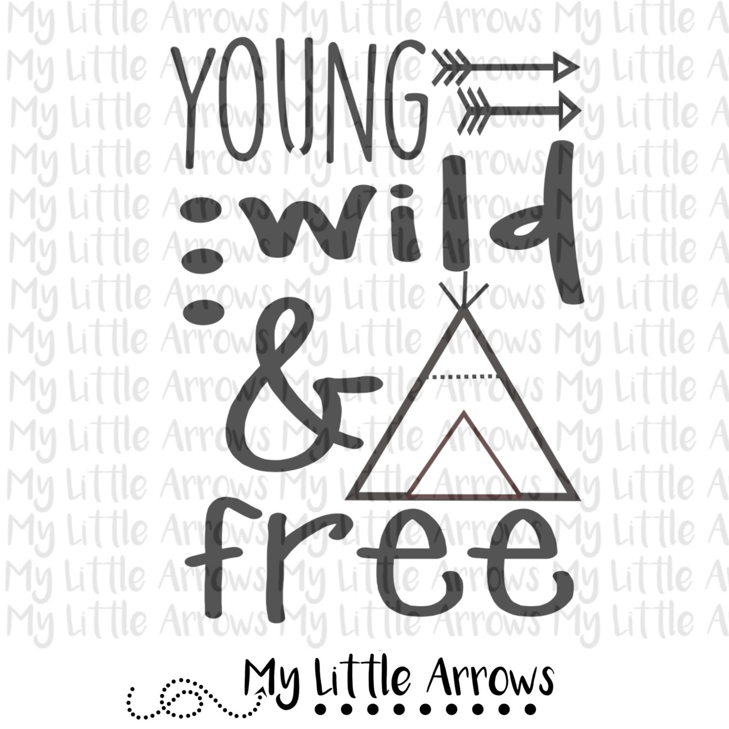 Download Young wild & free SVG DXF EPS png Files for Cutting