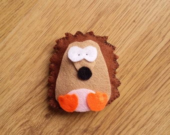 Hedgehog - PDF pattern, instant download, felt sewing patters, handsewing, DIY, sewing crafts, animal pattern, no. 23
