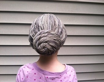 Toddler costume, Granny wig, Old Lady costume, Gray wig, Grey wig, Kids costume, Grandma costume, 100th day of school, school outfit
