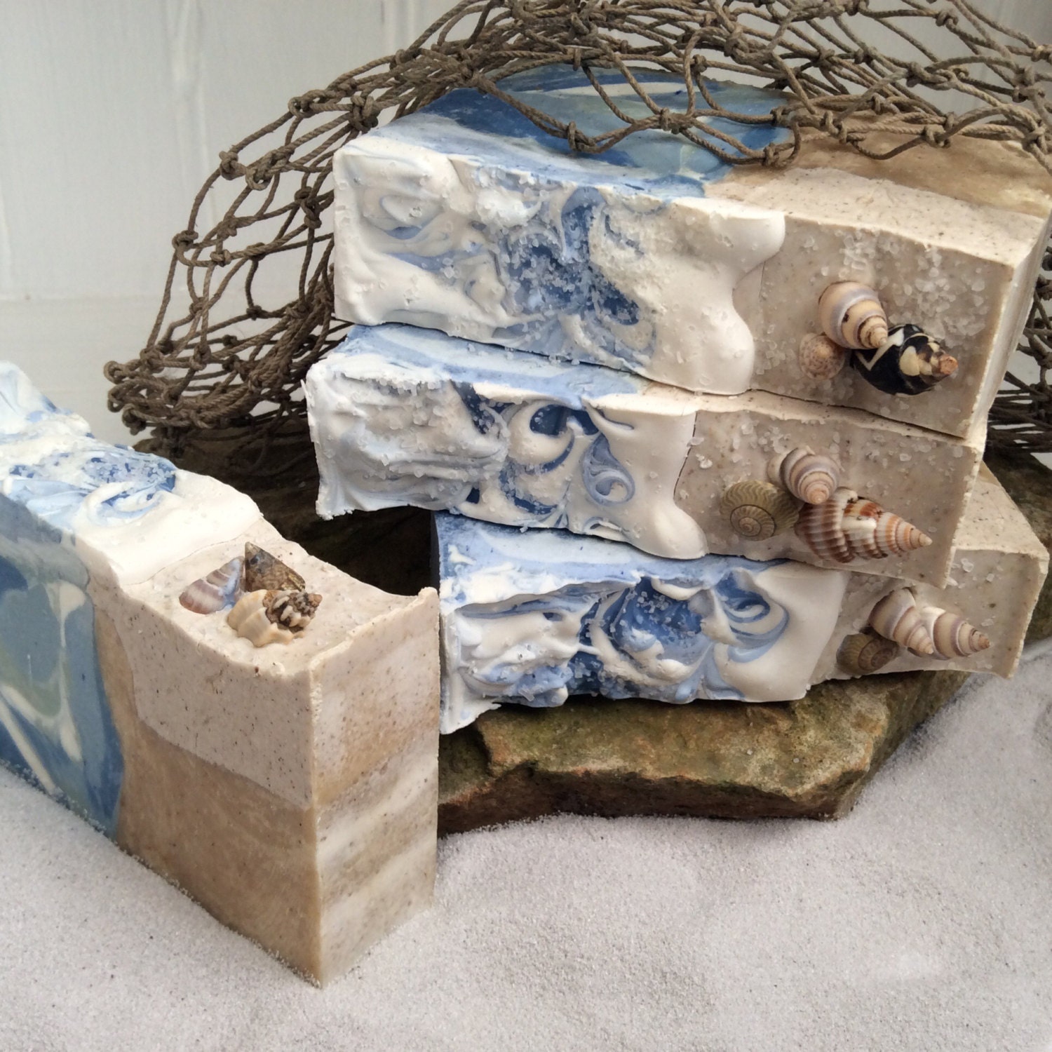SEA SHELL SOAP... A Moisturizing Soap With Dead Sea Clay