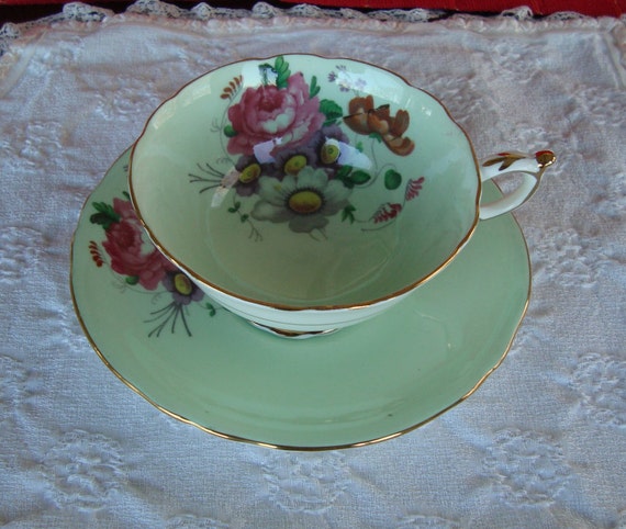 Paragon Fine Bone China England Vintage Tea Cup and Saucer