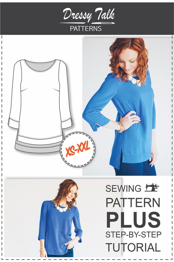 Blouse Patterns - Sewing Patterns - Clothing Patterns - Sewing Tutorial - Sewing Patterns For Women - Sewing Projects - Height 170