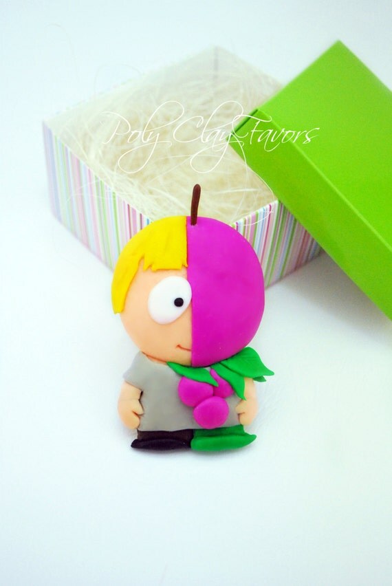 Mint berry crunch South park coon and friends by PolyClayFavors