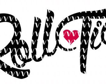 Roll Tide with Heart SVG and PNG Files Alabama Roll Tide Roll Inspired by Bama Athletic Football College Sec National Champs University