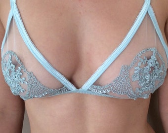 Bra, handmade lace bra, bralette, sexy lingerie,giftforher,womensclothing