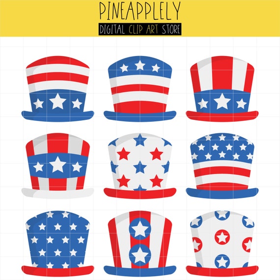 clip art 4th of july hat - photo #20
