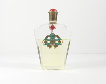 Vintage Perfume Cologne 4711 Kolnisch, Wasser, Blau-Gold, Doppelt. Vintage Bedroom Decorations. Old Perfume Bottles.
