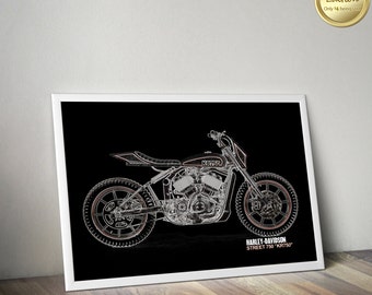 Harley Davidson Wall Decor harley davidson poster harley iron 883 print a3 poster Harley Davidson Wall Decor harley davidson poster harley iron 883 print a3 poster