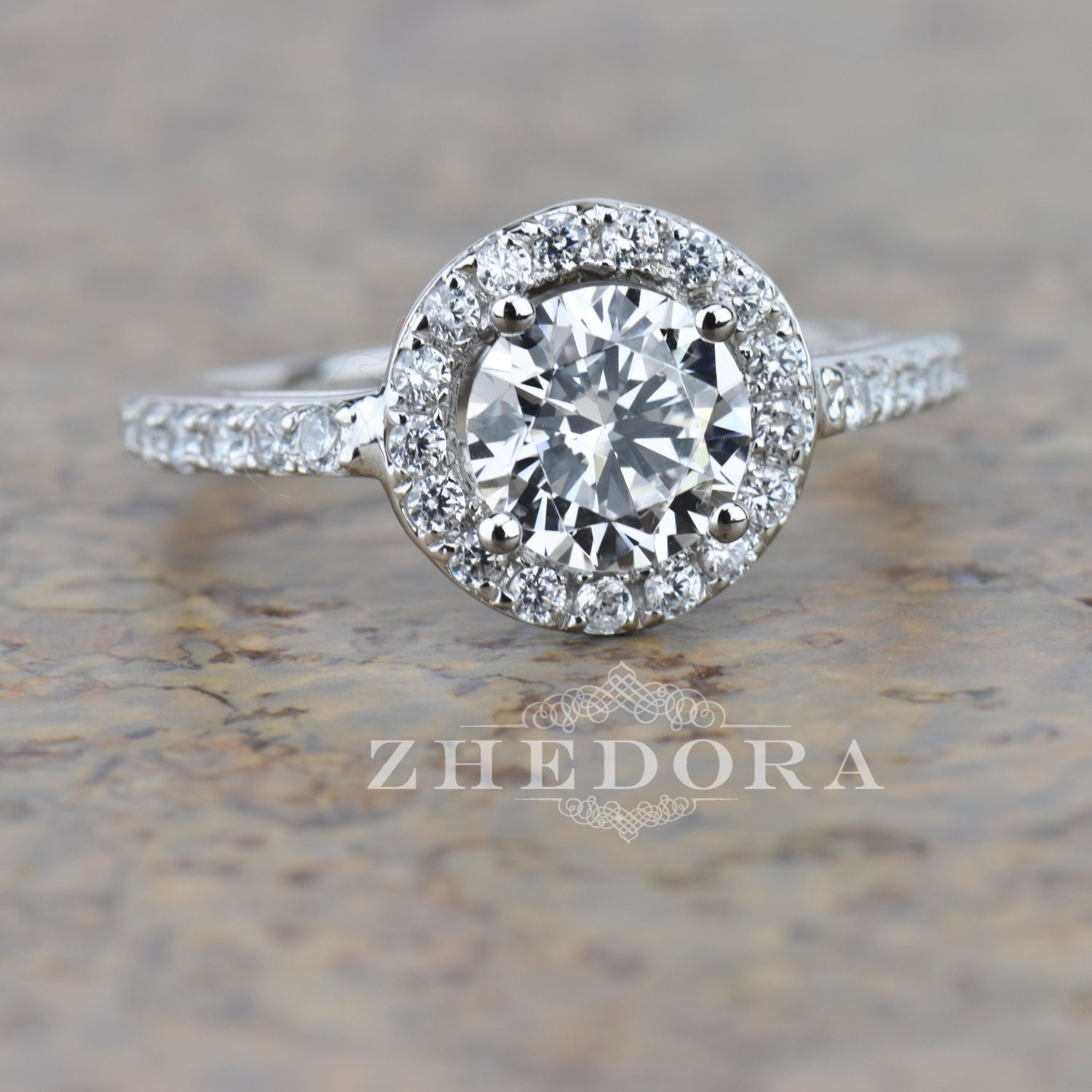 zhedora hidden halo engagement ring