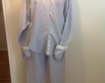 Vintage 1980's Norma Kamali Pants and Top set