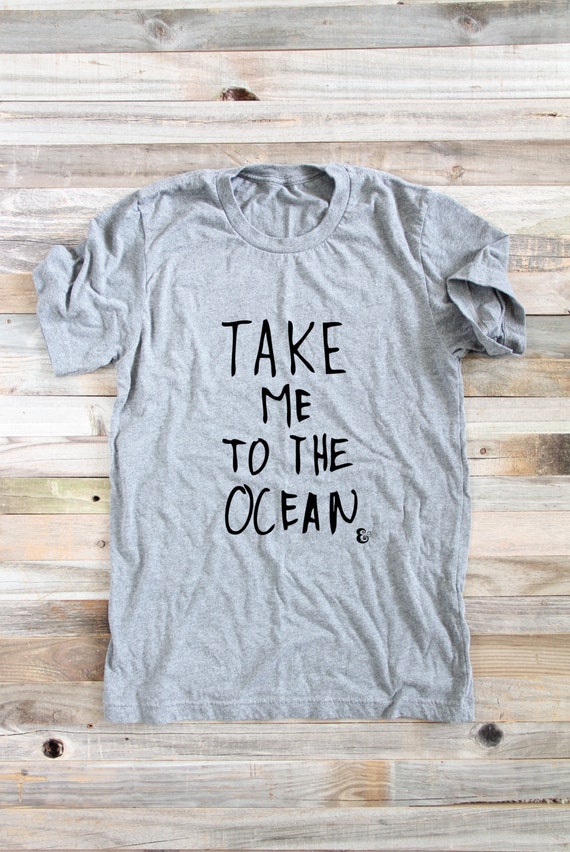 Take Me To The Ocean Women's Shirts Surfer Girl