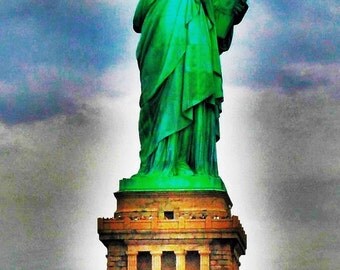 Statue of liberty (statue of liberty), Forex, ALU-Dibond