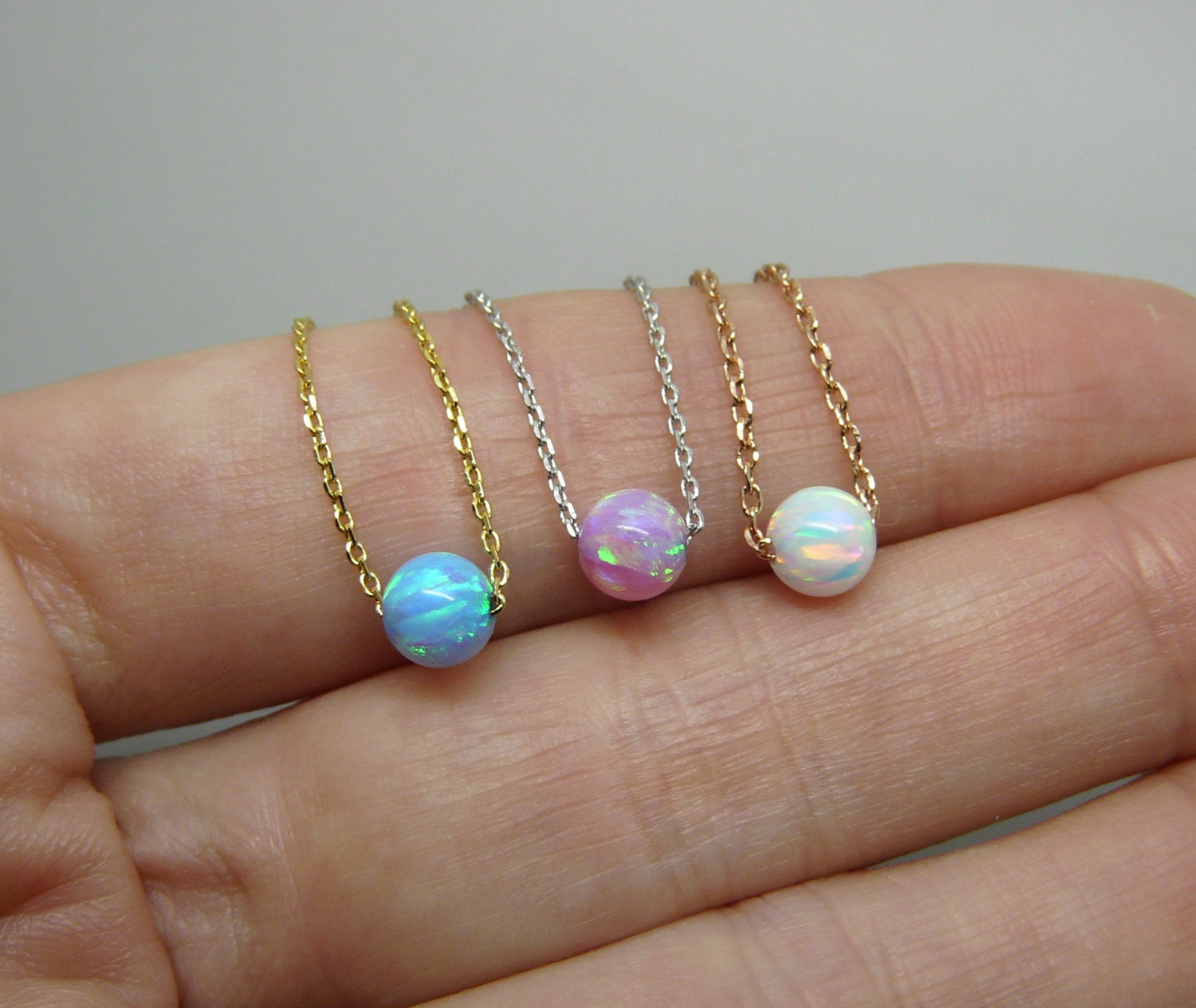 Loner Opal Necklace