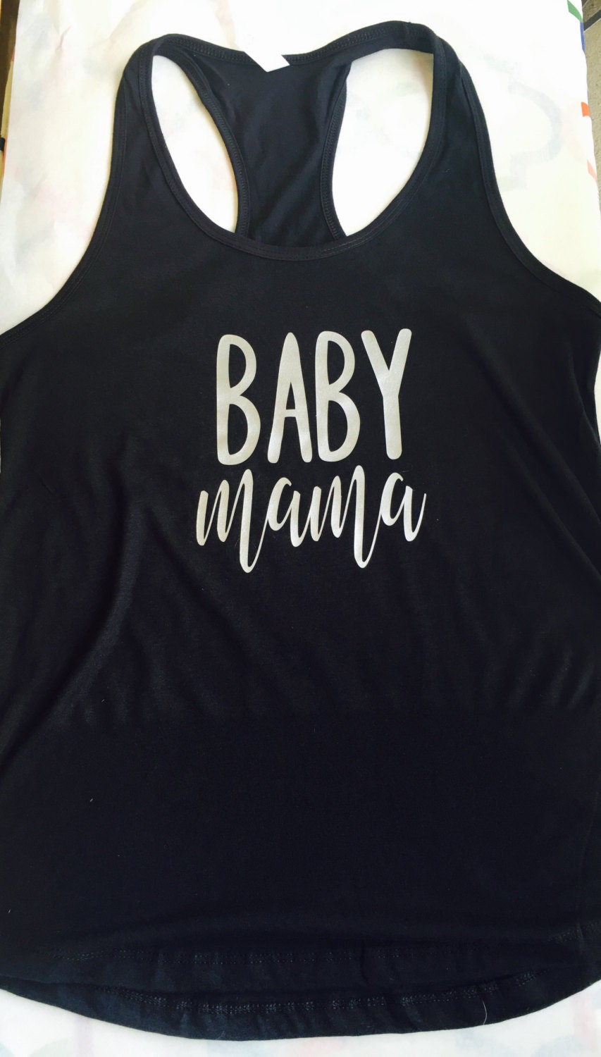 Baby Mama New Mom Baby Shower Gift mommy and me shirts mom