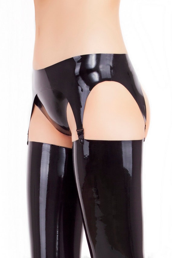 Latex Garter Belt 107