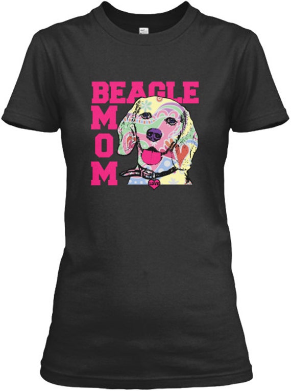 t shirt beagle mom