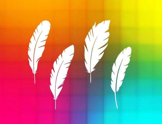 Download feather silhouette cut files SVG files for Silhouette studio