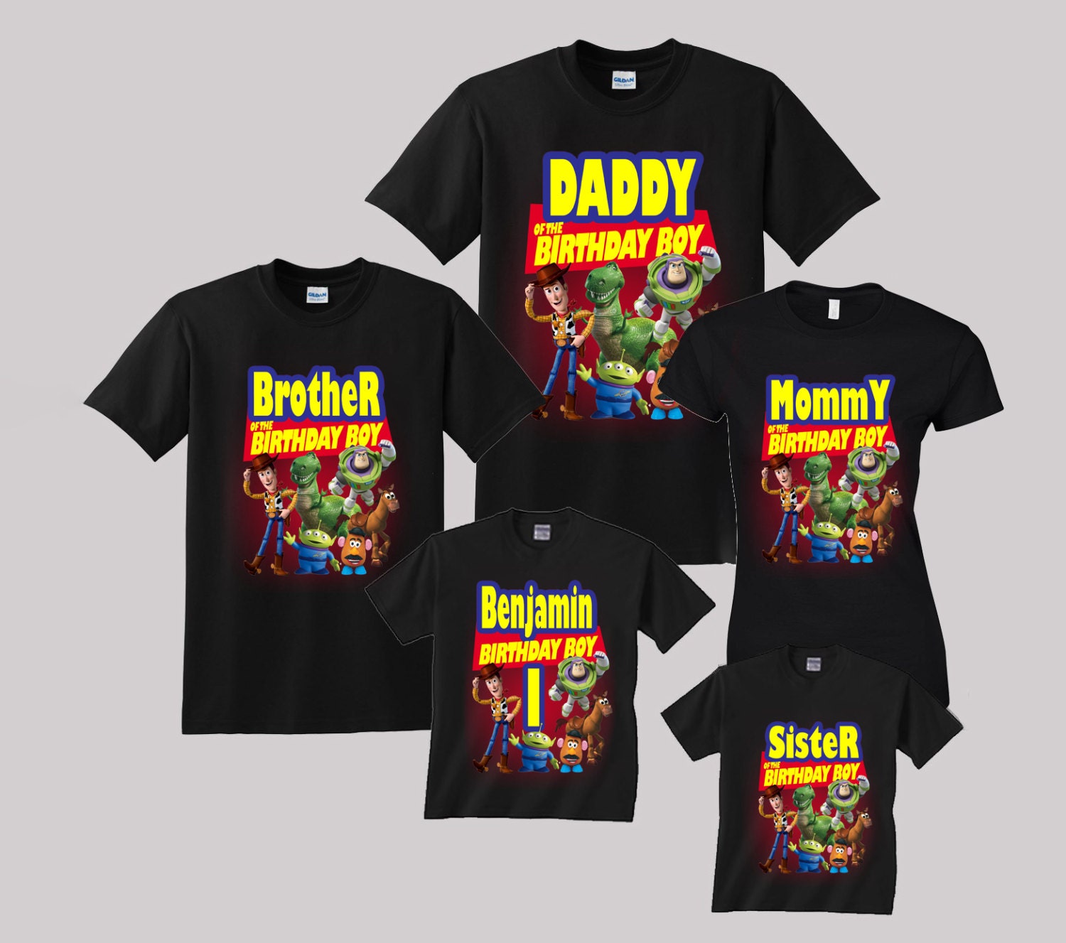 Download Toy story Birthday Shirt Custom personalized shirts for all