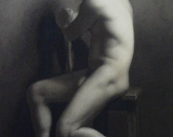 Academic Figure Drawing in Charcoal