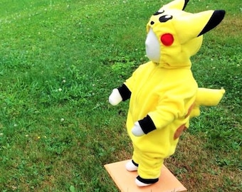 Custom Electric Type Yellow Creature Costume