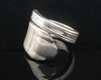 Spoon Ring, Silver Spoon Jewelry, Encore 1934